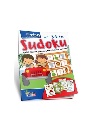 Zbg 3-4 Yaş Sudoku - Fethiye Tunç - Limonkids