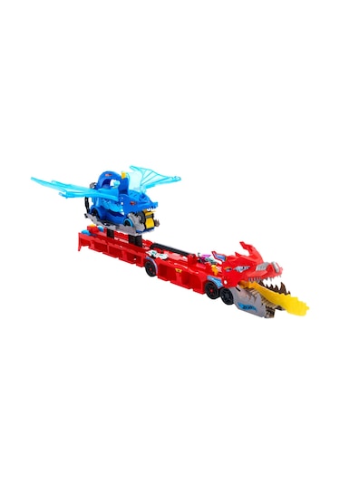 Hot Wheels Ultimate Dual Dragon Transporter Jbm72