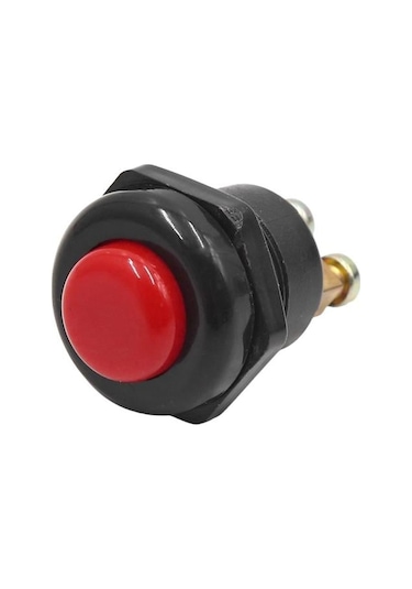 Powermaster Ic-180a-1 22mm Plastik 2p Marş Korna Butonu Kırmızı