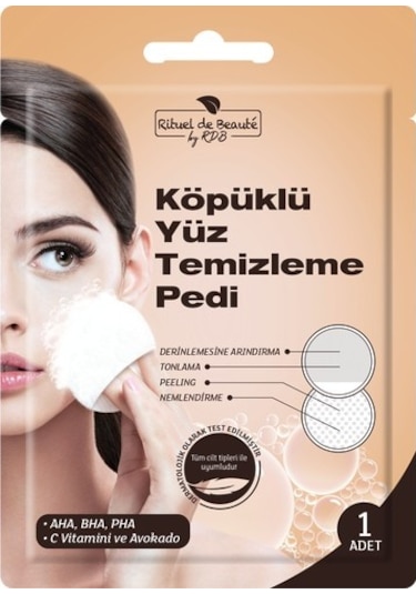 Rituel de Beaute Köpüklü Yüz Temizleme Pedi