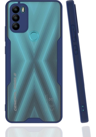 General Mobile GM 21 Plus Kılıf Platin Matte Silikon Arka Kapak