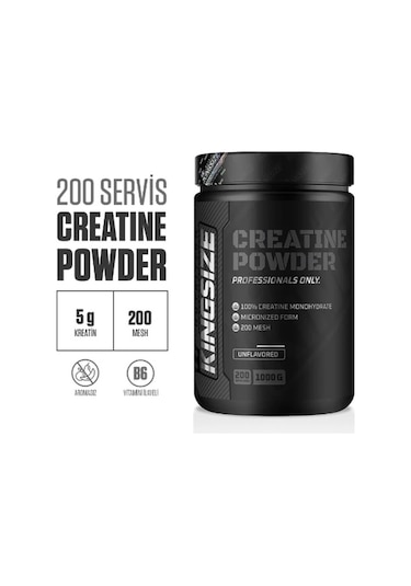 Kingsize Nutrition Creatine Powder 1000 Gr
