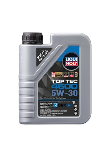 Lique Moly 5w-30 Top Tec 4600 Tam Sentetik Motor Yağı 1 Litre