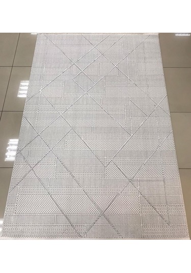 Merinos Halı Ritim 773338 060 Serisi Salon Oturma Yatak Odası Halısı Krem