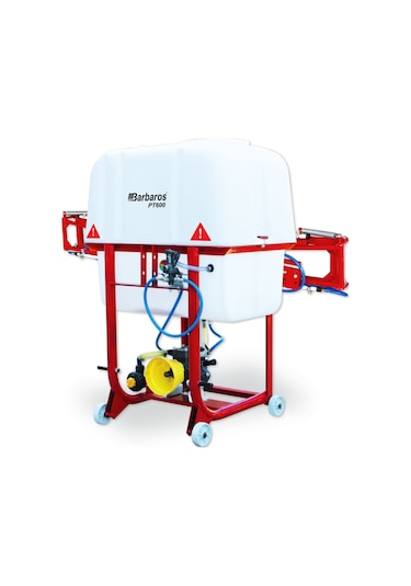 Bartech PT600-D Şaftlı Pülverizatör 10 M Kanatlı 600 Litre Traktör Bağlantılı