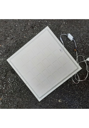 Sıva Altı 60x60 48W Backlight Led Panel Armatür Trafolu Beyaz 10 Adet Beyaz