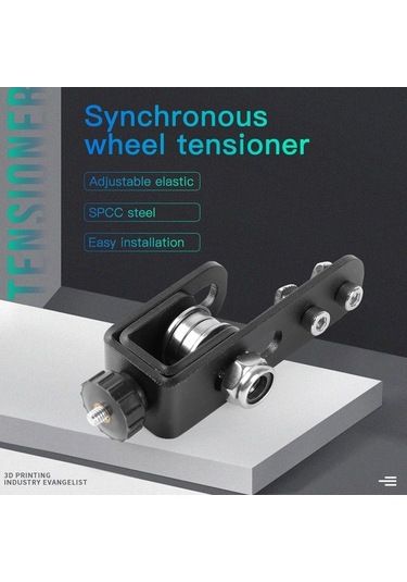Moly Ender-3/cr-10/5 Serisi X Eksen Spcc Çelik 3d Yazıcı Gergi Çarkı, Ayarlanabilir Gerilim, Kolay Kurulum Kitübu