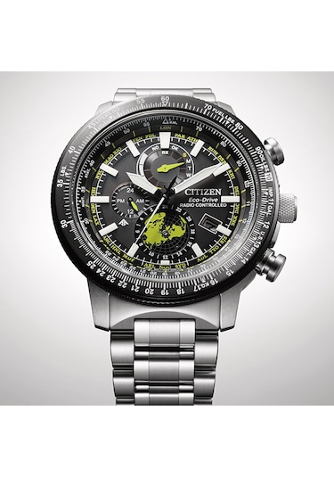 Cıtızen Eco-drive Radio Controlled By3006-53e Erkek Kol Saati Gri
