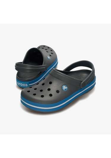 Crocs Crocband Unisex Gri Terlik Düz 11016 Gri