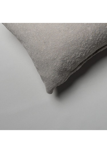 Sezyon Yuna Desenli 30x50 Gri Kırlent Kılıfı Gri