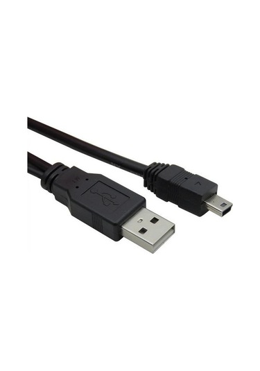 USB Y 3 Giriş Mini USB B 5 Pin HDD Harddisk Data & Power Kablosu