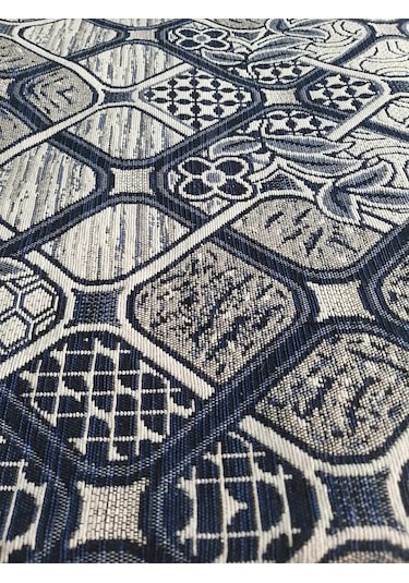Parlak, Serme Halı Örtüsü, Savan,piknik Örtüsü 230x330cm Lacivert