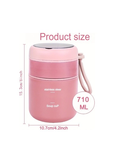 Xuweiwei Todemel Paslanmaz Çelik Katlanır Kaşıklı Pratik Lunch Box Yeşil Sızdırmaz Yeşil