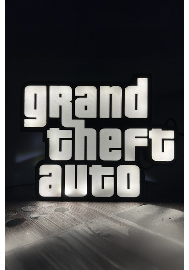 Grand Theft Auto Gta Dekoratif Led Aydınlatma Çok Renkli