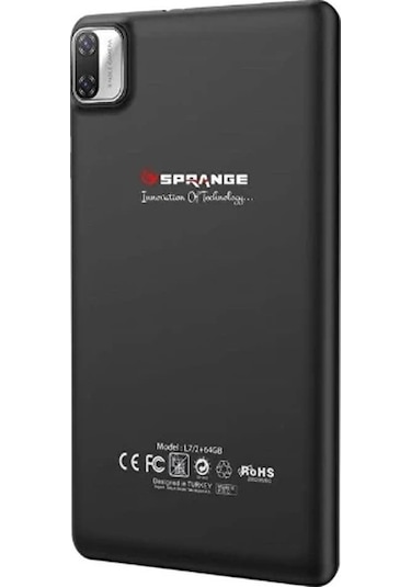 7" Ips Ekran 4 Çekirdek 3gb/64gb Tablet Pc Çok Renkli