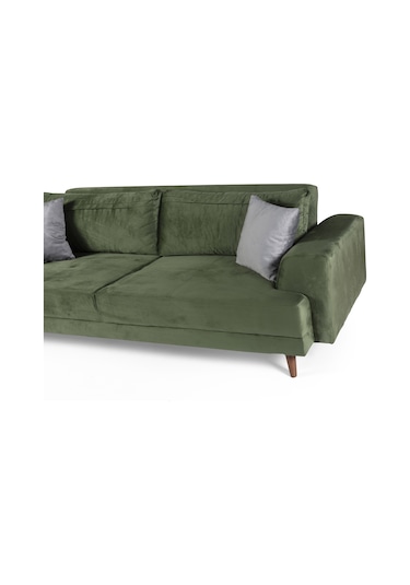 Nobis Yataklı Kanepe Babyface Yeşil