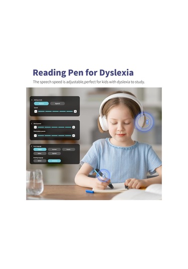 Newyes As1505 Disleksi Okuyucu Kalem Ocr Tarama Sesli Çeviri Destekli Akıllı Kalem 112 Dilde Çeviri
