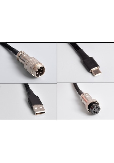 Trendooze Homyl Usb Tip C Kablo - Mekanik Klavye Siyah, Evrensel Şarj Çözümü