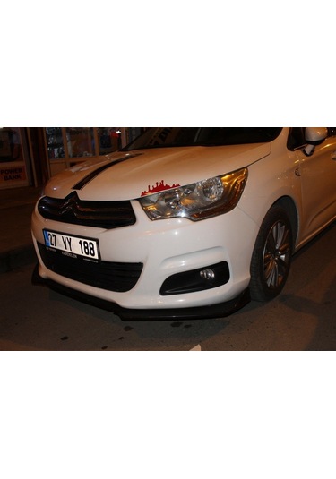 Cıtroen C4 Ön Tampon Eki Bodykit Lip