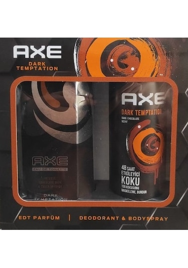 Axe Dark Temptation Erkek Parfüm EDT 50 ML + Dark Temptation Deodorant Sprey 150 ML