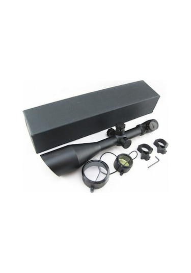 Nikula 6-24x60 Çift Işık Kaynaklı - Süper Zoomlu Dürbün Siyah