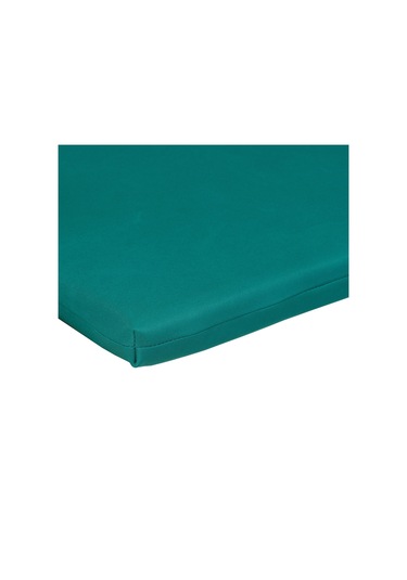 Xpermate Arkalıklı Fermuarlı 40 x 40 CM Sırtlıklı Sandalye Minderi Turkuaz
