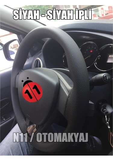 Fiat Palio Direksiyon Kılıfı Siyah Dikme Astarlı