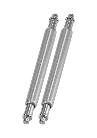 Koodmax 50 Adet Paslanmaz Çelik Yaylı Kol Saati Kordon Pimi Susta - 1.3mm 10mm