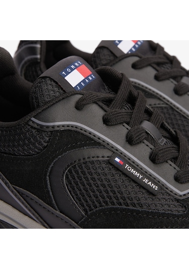 Tommy Hilfiger The Coney Erkek Siyah Sneaker Em0em01520 Siyah