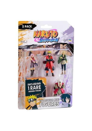 Naruto 5'li Koleksiyon Figür Seti Model 3