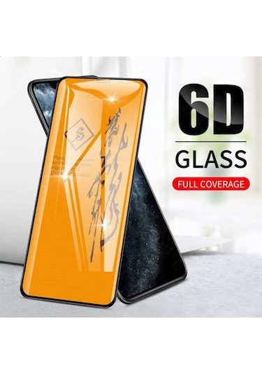 Oppo Reno 4 Lite Kırılmaz Cam 6D Ekran Koruyucu 1 Adet 6D Kırılmaz Cam