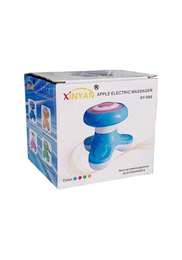 Soulader Usb Şarjlı Seyahat Masaj Aleti Taşınabilir Mini Fizyoterapi Cihazı Boyun Sırt Kol Renkli