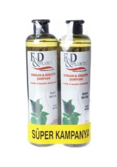 F&D Plantix Isırgan ve Keratin Şampuan 2 x 700 ML