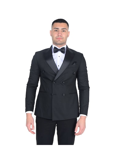 Cengiz İnler Erkek Kruvaze Smokin 215140 001