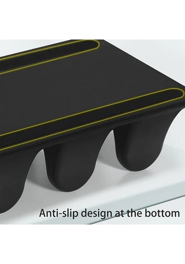 Willowhaven Siyah 1 Adet Ergonomik Sırt Masaj Aleti Tüm Vücut Kas Rahatlama Derin Doku Masajı siyah