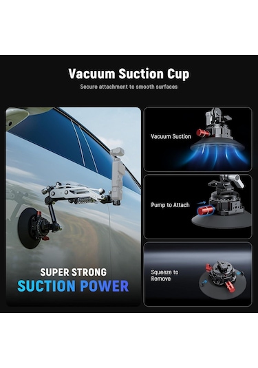 Neewer Ga022 Hydraulic Boom Arm Suction Cup