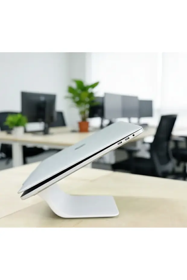 Apple Uyumlu MacBook Stand Desteksiz Tasarım Air & Pro Suya Dayanıklı