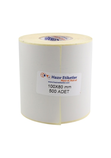 Eko Termal Rulo Etiket 100mm X 80mm 500 Adet