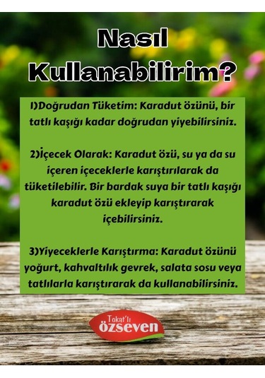 Özseven Karadut Özü 300gr