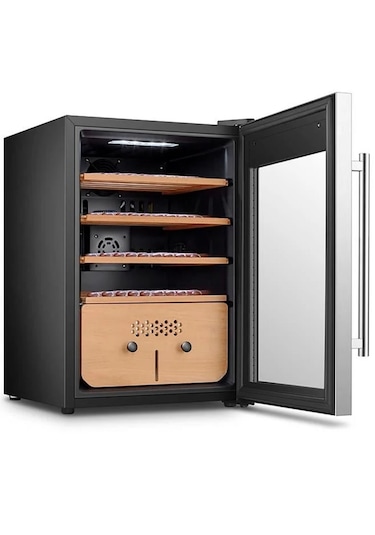 Berfmann Bfc574-sg Humidor 574 Puro Kapasiteli Elektronik Puro Dolabı