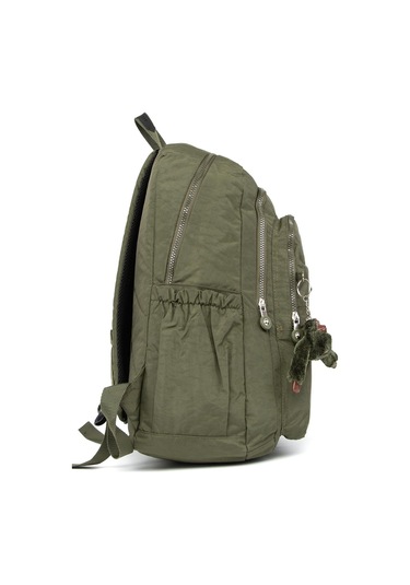 Çok Gözlü Maymun Figürlü Kırınkıl Sırt Çantası Haki-691 Haki