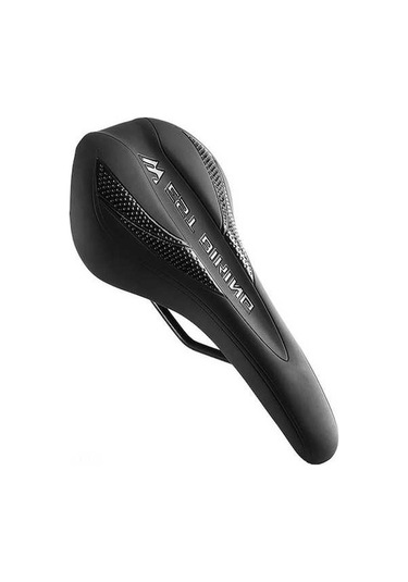 Artfulabode Yumuşak Yüksek Yol Yastığı Siyah Sele Pu Ped Nefes Konfor Koltukları Kaymaz Kalın Esneklikli Bisikleti Bisiklet Bisiklet Alabilir Mz Siyah