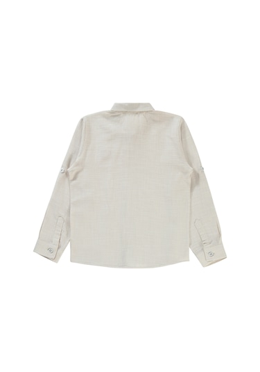 Civil Boys Erkek Çocuk Gömlek 6-9 Yaş Bej 40d57c44724s1 Bej