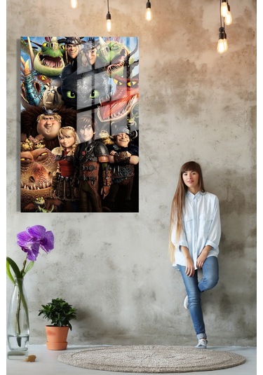 "miyrem Animasyon Kahramanları1^ Design Cam Tablo Model: 319