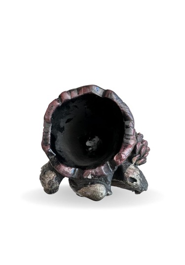 Frefly Eskitme 10 X 8 El Yapımı Kara Kartal Kalemlik Altın - Bordo