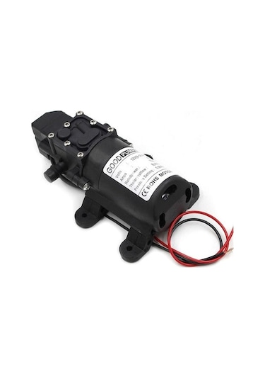 Fortunelane 12v 72w Yüksek Basınçlı Sprey Pompa, Otomatik Emme, İki Taraflı Düz Uç