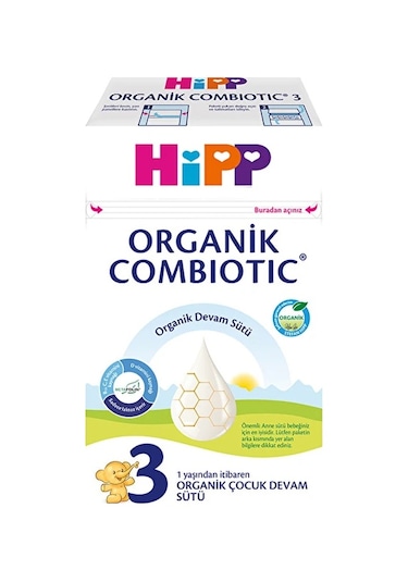 Hipp Organik Combiotic Devam Sütü 3 600 G