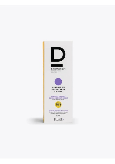 Dermoskin Mineral Uv Protection Koruyucu Güneş Kremi SPF50+ 50 ML