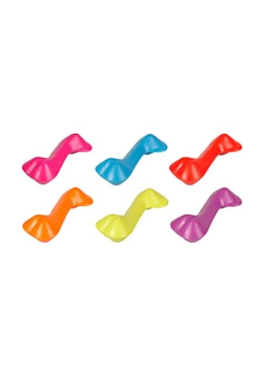 Flamingo 14 CM Lastik Köpek Kemik Oyuncak Çok Renkli