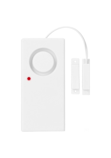 Geeroyoo Abs Plastik Kasa 130db Sesli Manyetik Kapı Alarmı, 5m Çip İle Güvenli, Düşük Tüketim, Hırsızları Korkutmak İçin